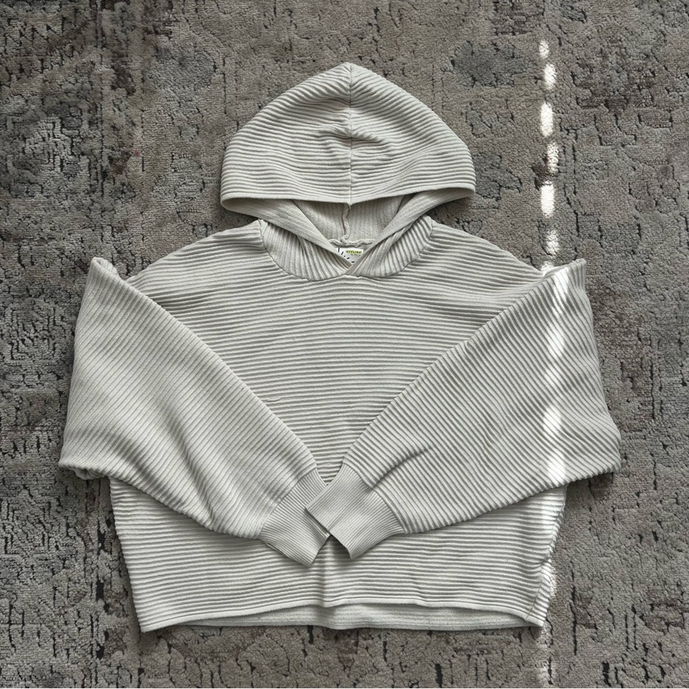 Cropped Offline Hoodie Sweater